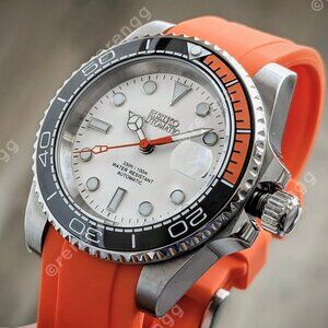 Full Automatic Diver 40mm Mod NH35A 24jewels NEMO color Sapphire Excellent!